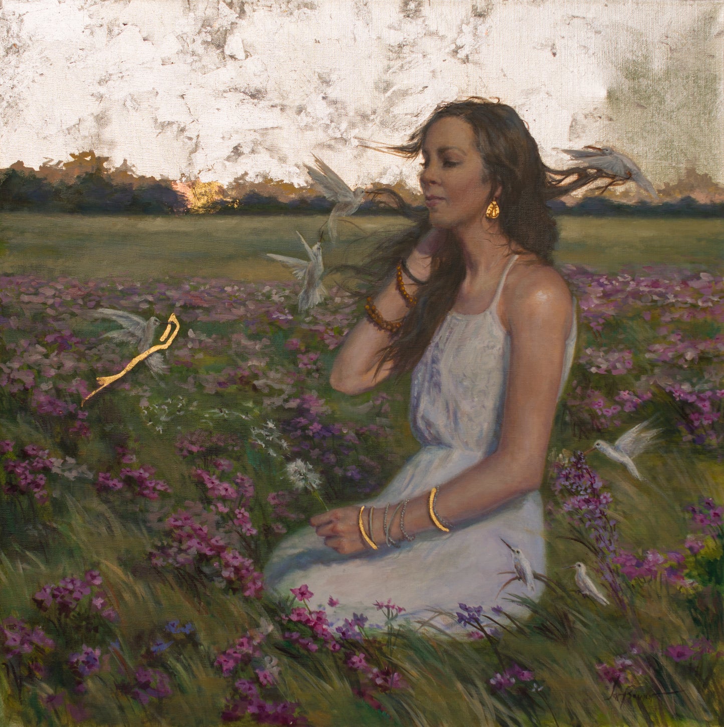 An oil painting called Seven Winds of Spring