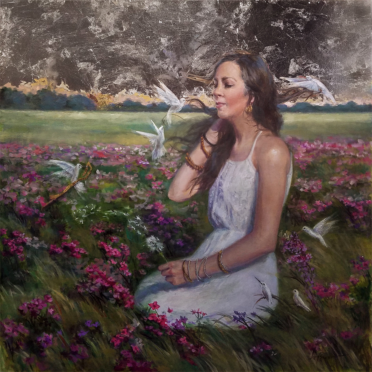 An oil painting called Seven Winds of Spring